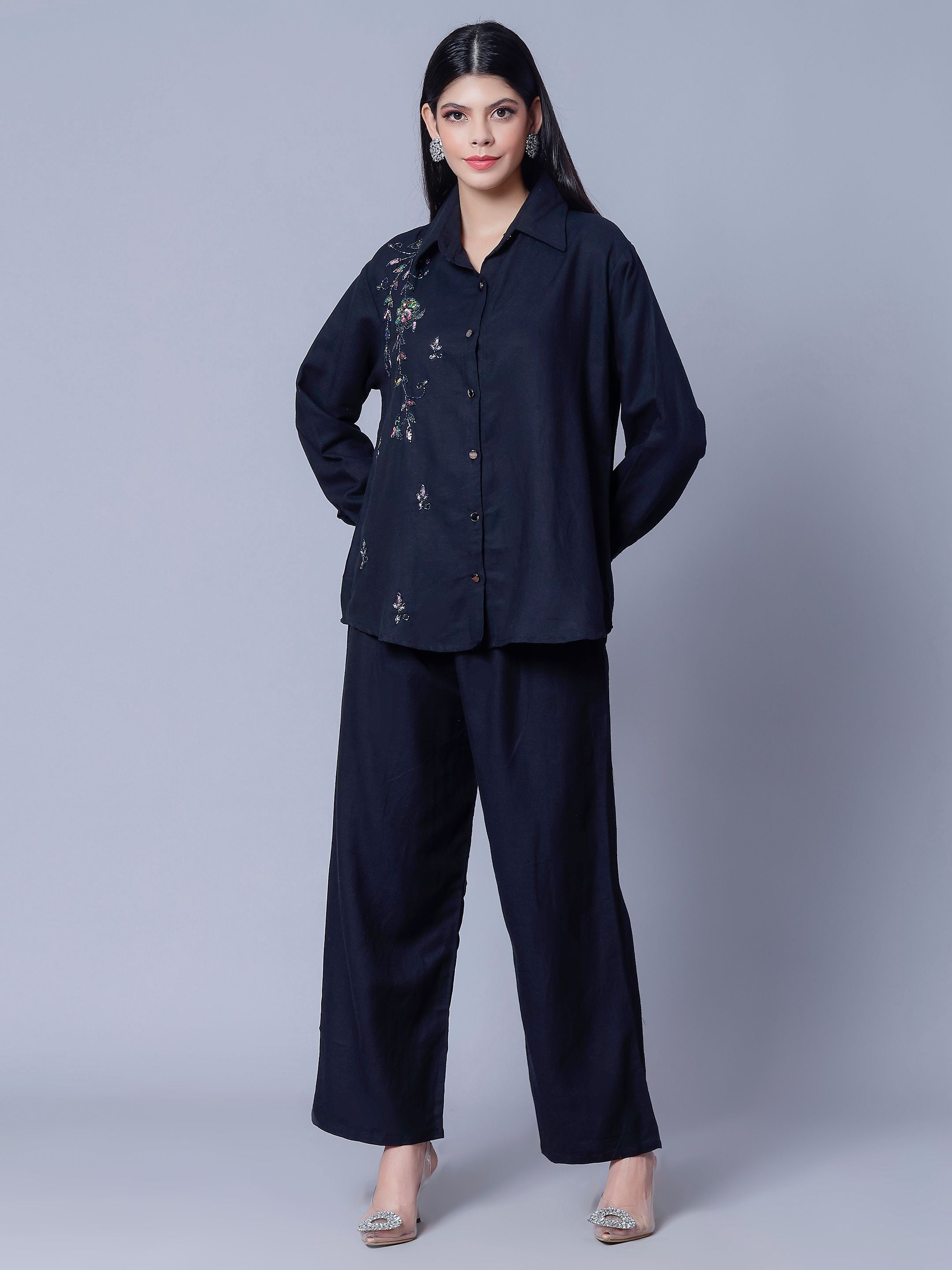 Hand Embroidery Two-Piece Set