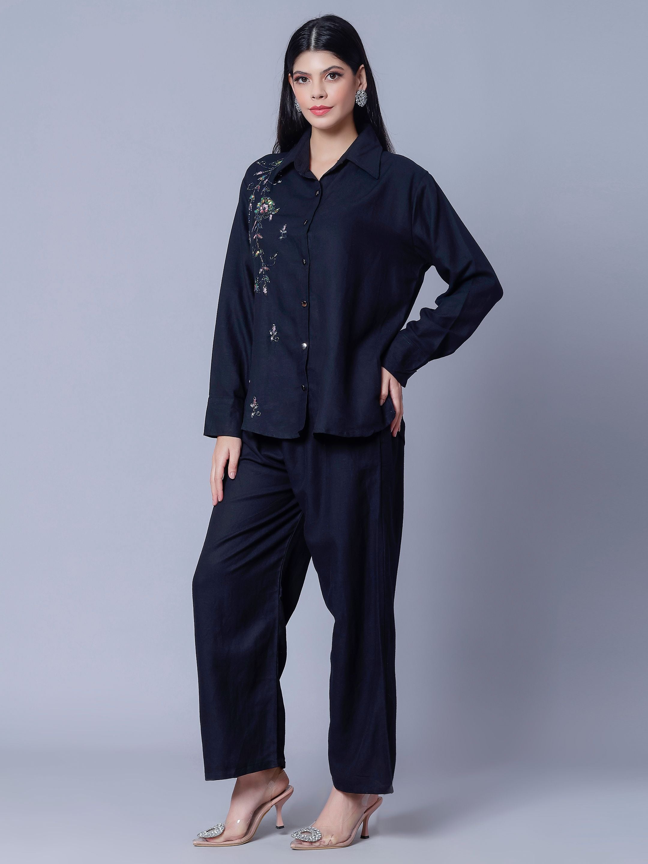 Hand Embroidery Two-Piece Set