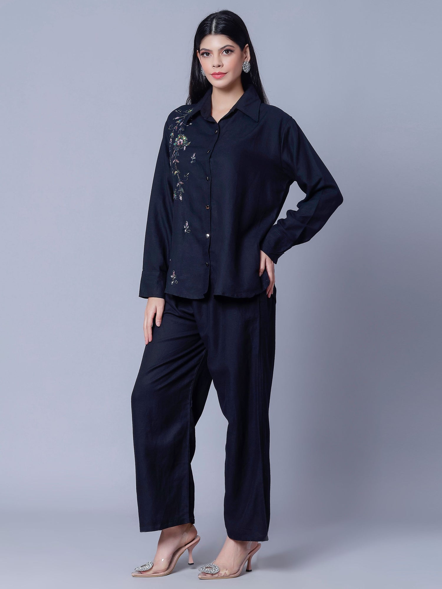 Hand Embroidery Two-Piece Set