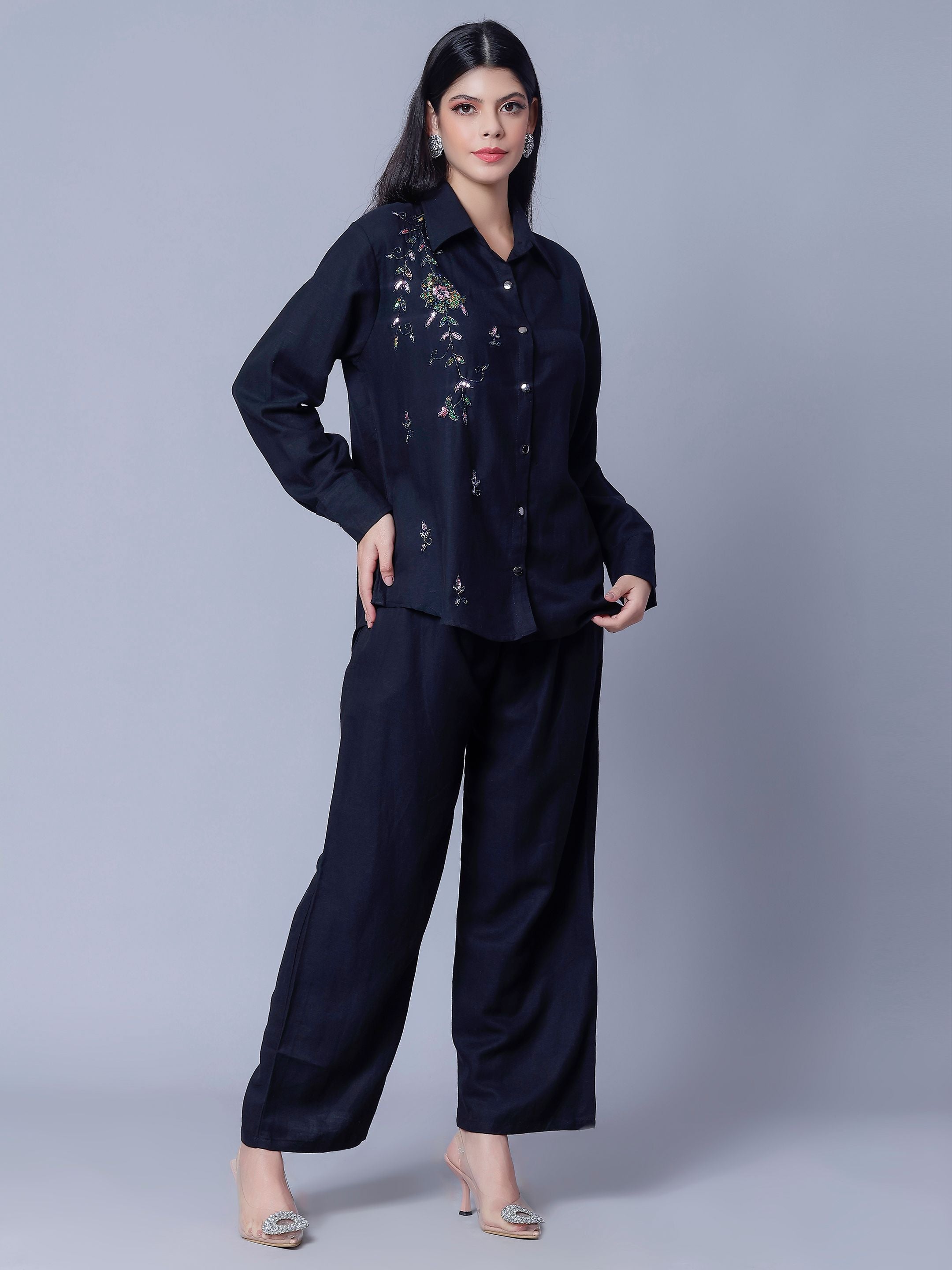 Hand Embroidery Two-Piece Set