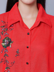 Hand Embroidery Two-Piece Set