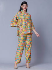 Multicolor Two-Piece Set
