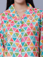 Multicolor Two-Piece Set