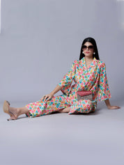 Multicolor Two-Piece Set