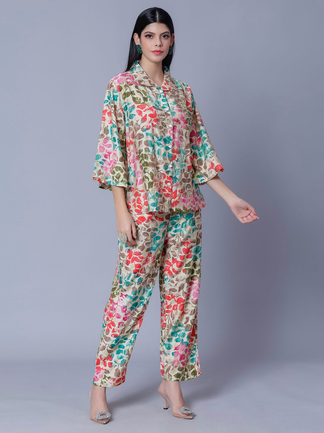 Multicolor Two-Piece Set