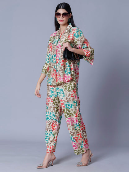 Multicolor Two-Piece Set