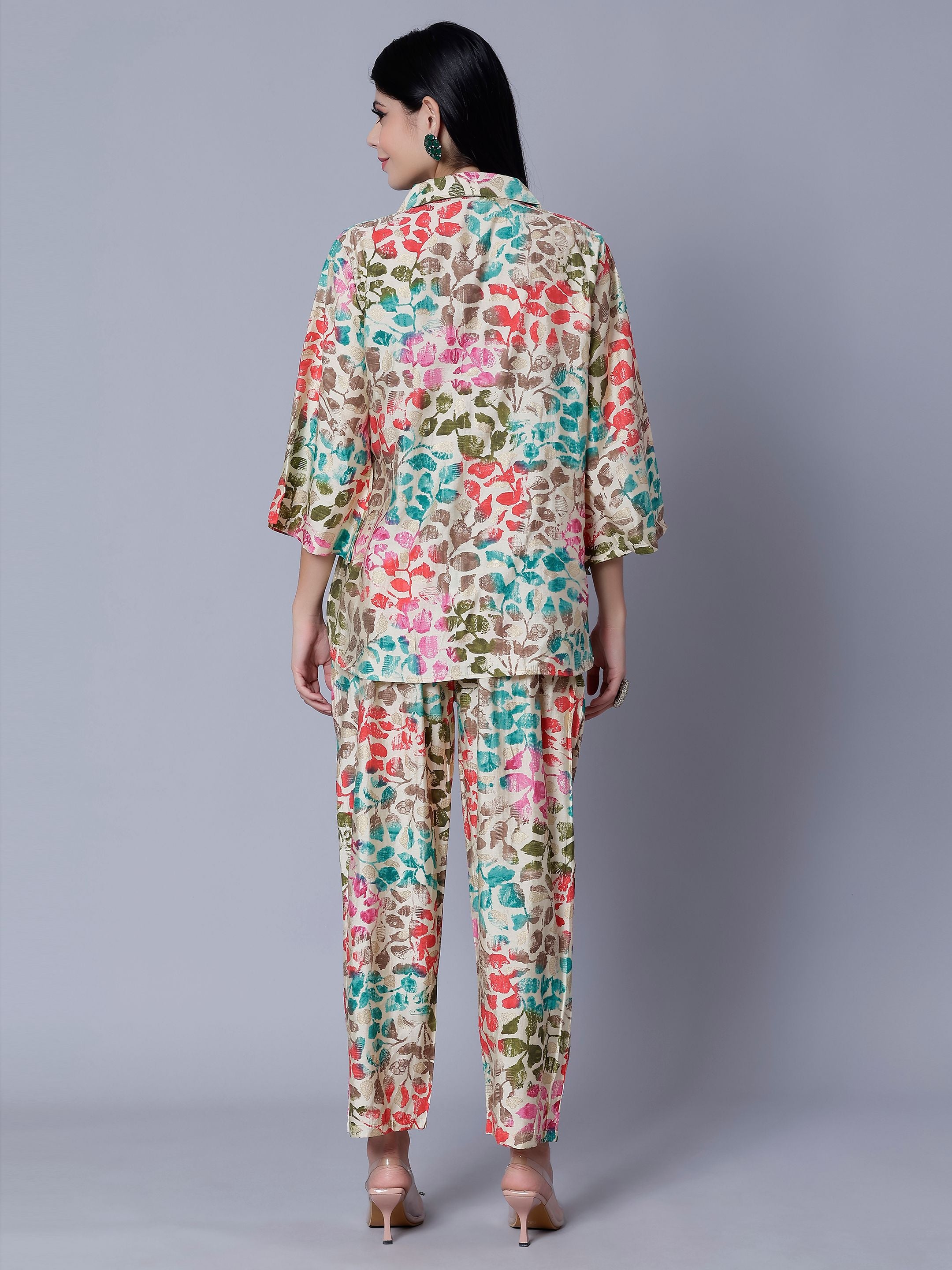 Multicolor Two-Piece Set