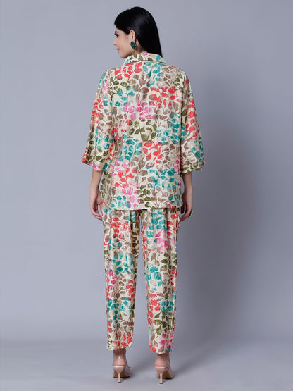 Multicolor Two-Piece Set