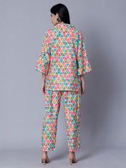 Multicolor Two-Piece Set