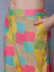 Multicolor Two-Piece Set