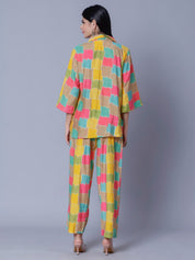 Multicolor Two-Piece Set