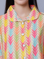 Multicolor Two-Piece Set