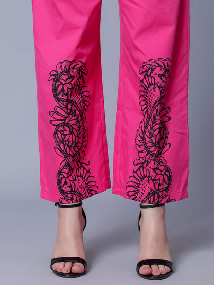 Elegant Printed Two-Piece Set