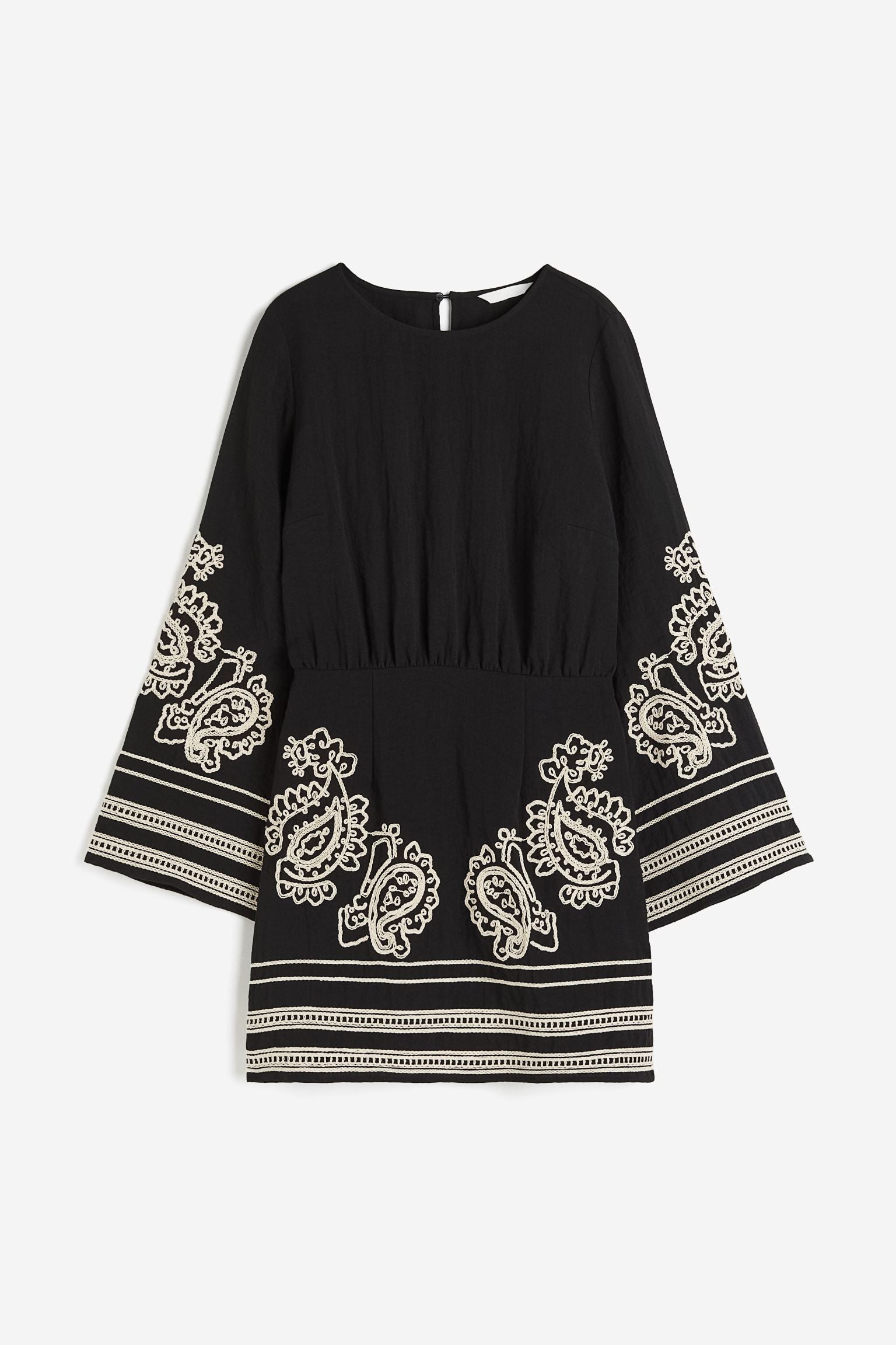 Embroidered Short Dress