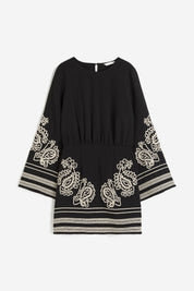 Embroidered Short Dress