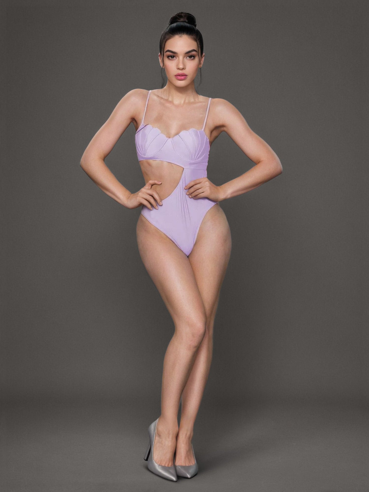 Elegant Cut-Out Monokini