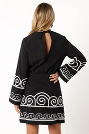 Embroidered Short Dress