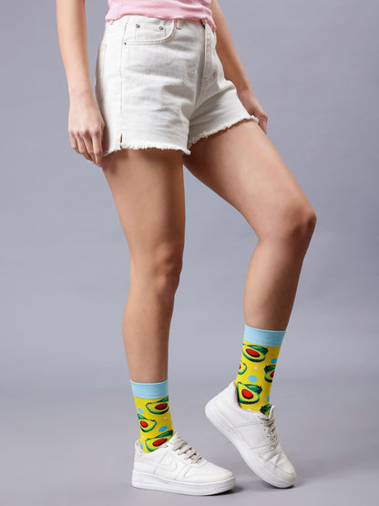 Cotton Printed Socks