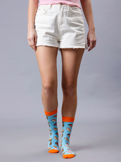Cotton Printed Socks