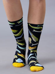 Cotton Printed Socks