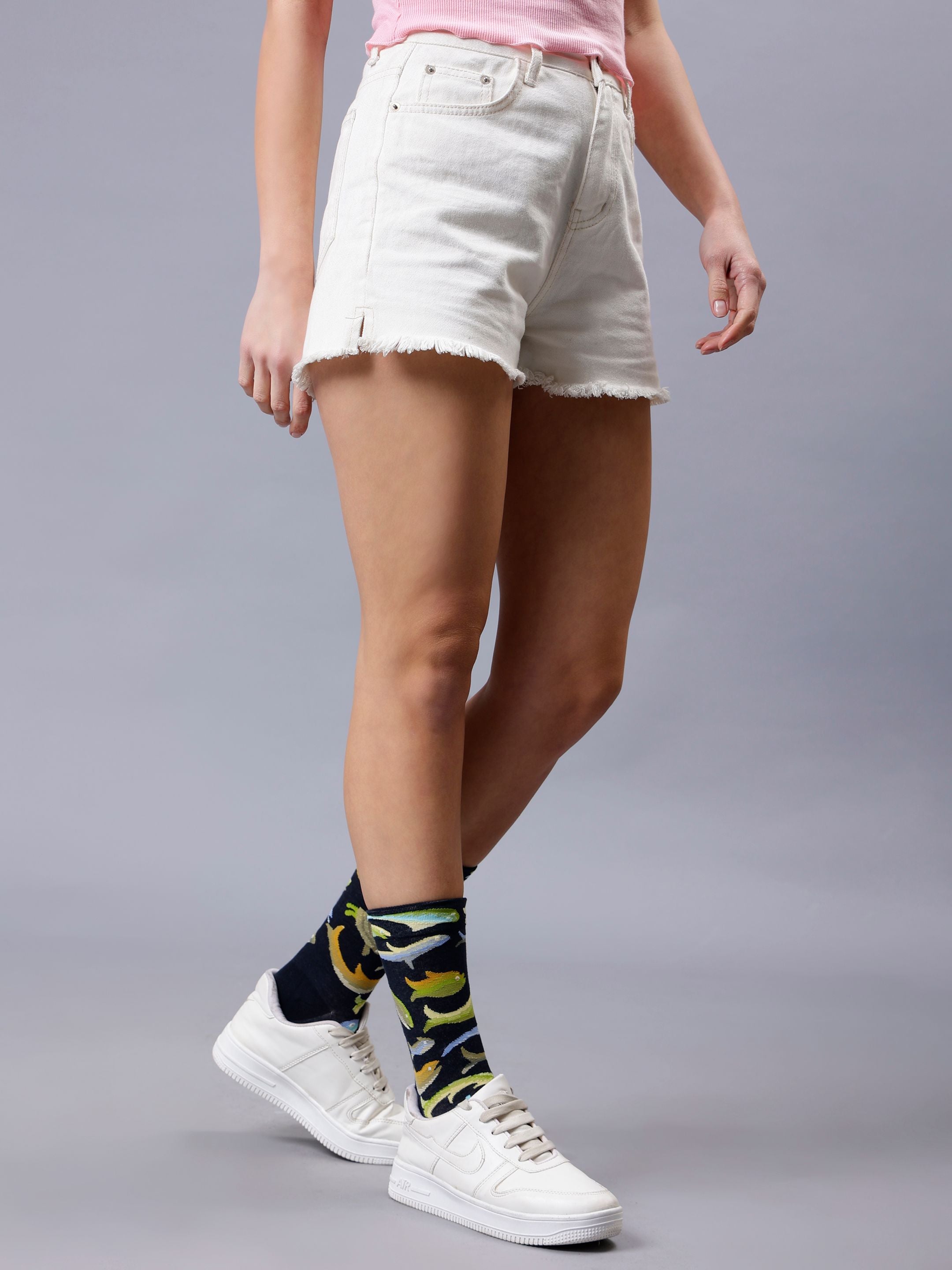 Cotton Printed Socks