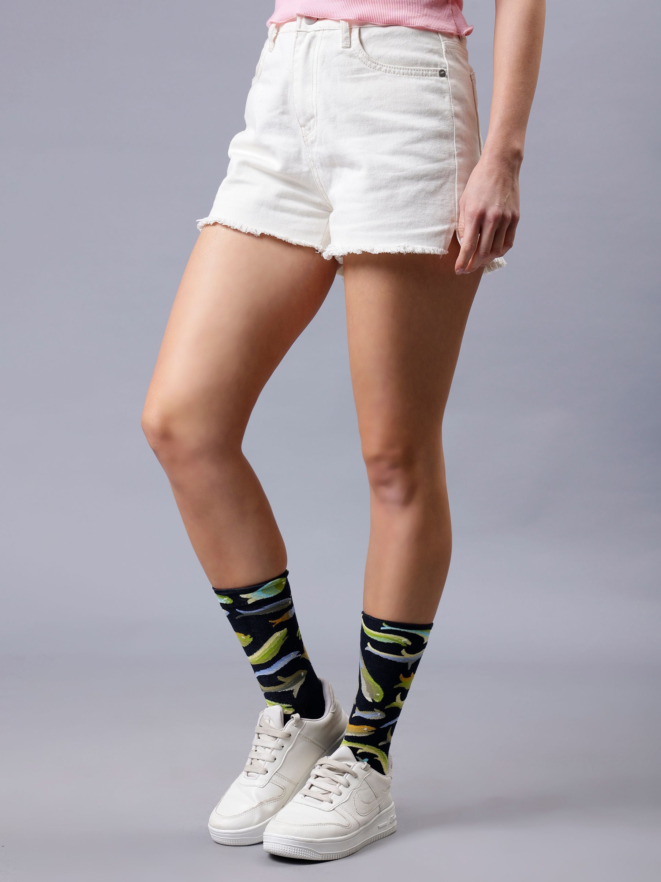 Cotton Printed Socks