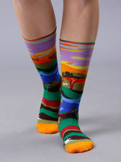 Cotton Printed Socks
