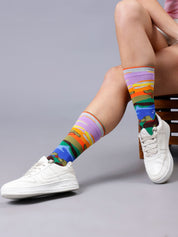 Cotton Printed Socks
