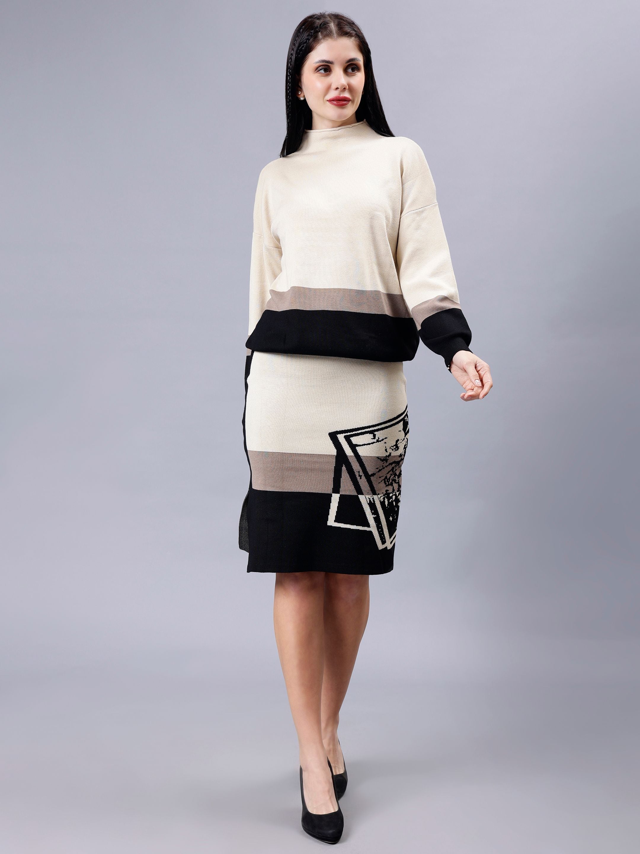 Knitted Two-Piece Set