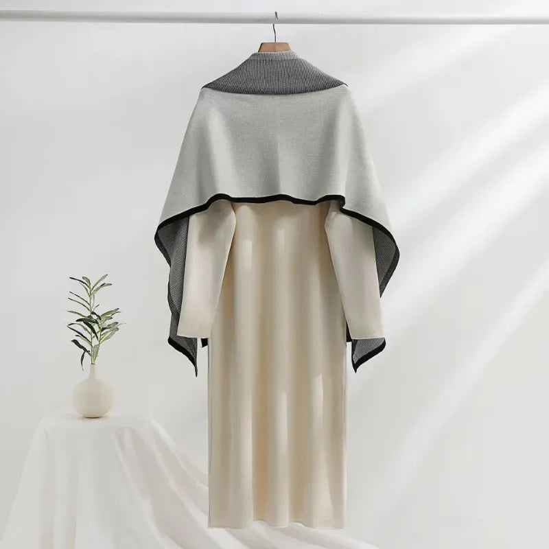 Knitted Winter Two Piece Set