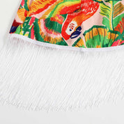 Vintage Printed Three Piece Swimwear