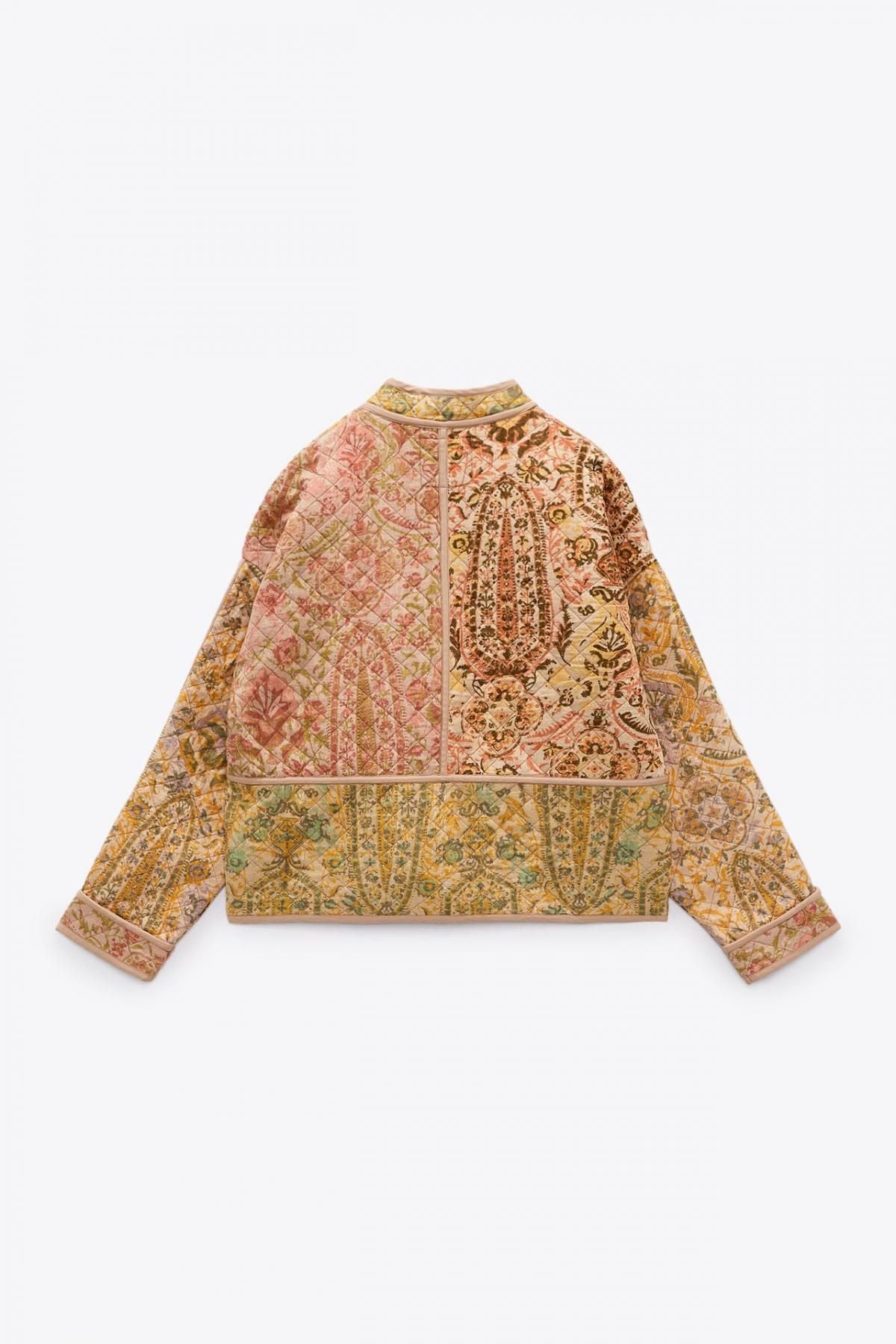 Floral Quilted Jacket/Coat