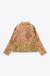 Floral Quilted Jacket/Coat